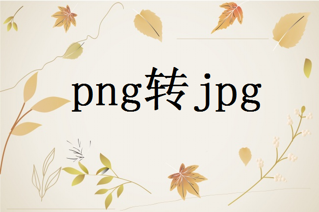 png格式怎么转换成jpg有什么软件